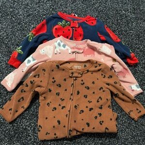 Carter's Kids' Button Down Shirts - Red, Pink, Brown